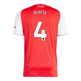 Arsenal Ben White #4 Thuis tenue 2025-26 Korte Mouw